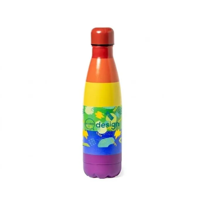 Bottiglia pubblicitaria “arcobaleno” da 790 ml in acciaio inossidabile - Jedet