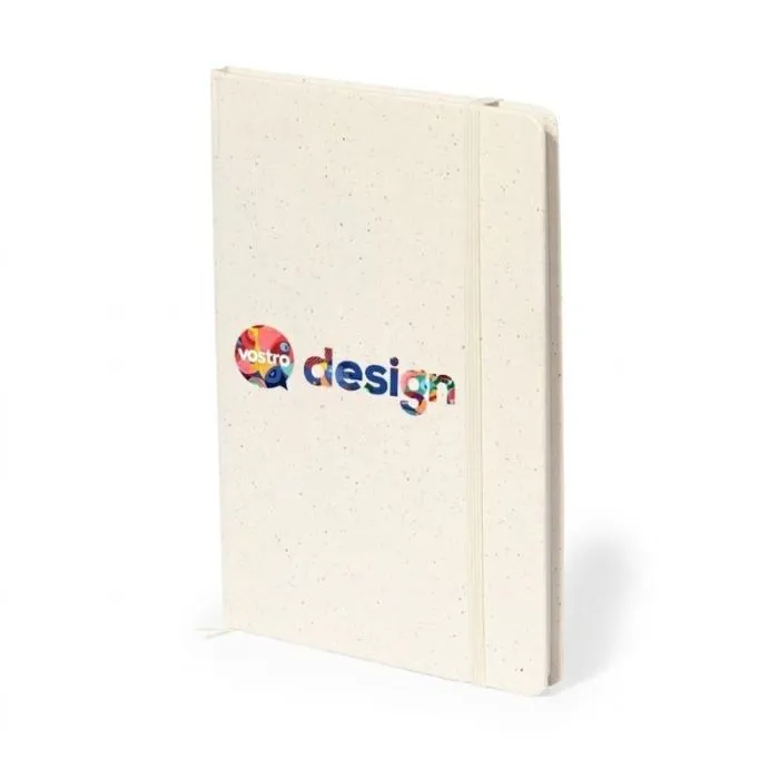 Blocco note A5 personalizzabile da 100 pagine in cartoncino riciclato - Tempox