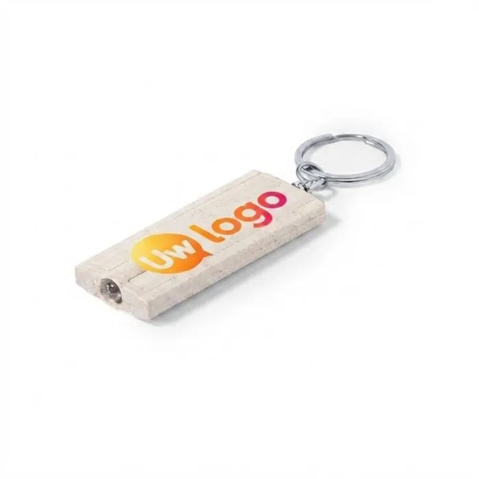 Gepersonaliseerde sleutelhanger met lampje - Tasex