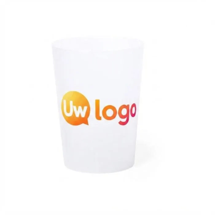 Milieuvriendelijk reclame-glas van PP, 500 ml - Nirmal