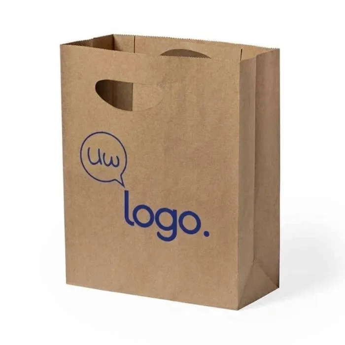 Kleine gepersonaliseerde papieren tas - Collins