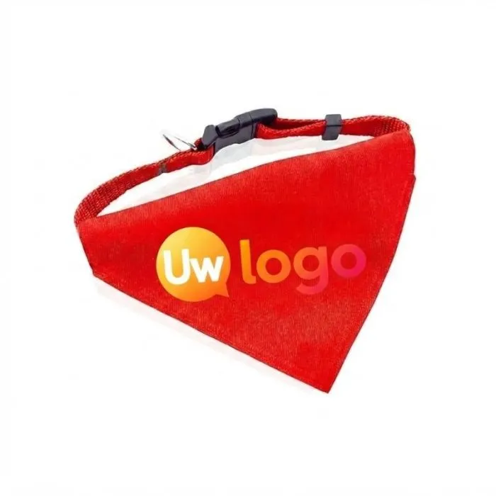 ROCO-bandana-halsband voor honden met reclame