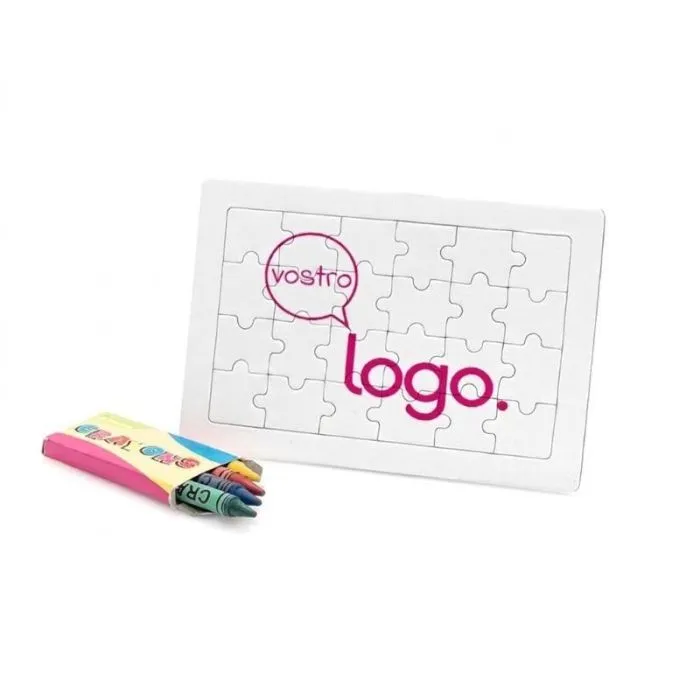 Puzzle pubblicitario da colorare - Zeta