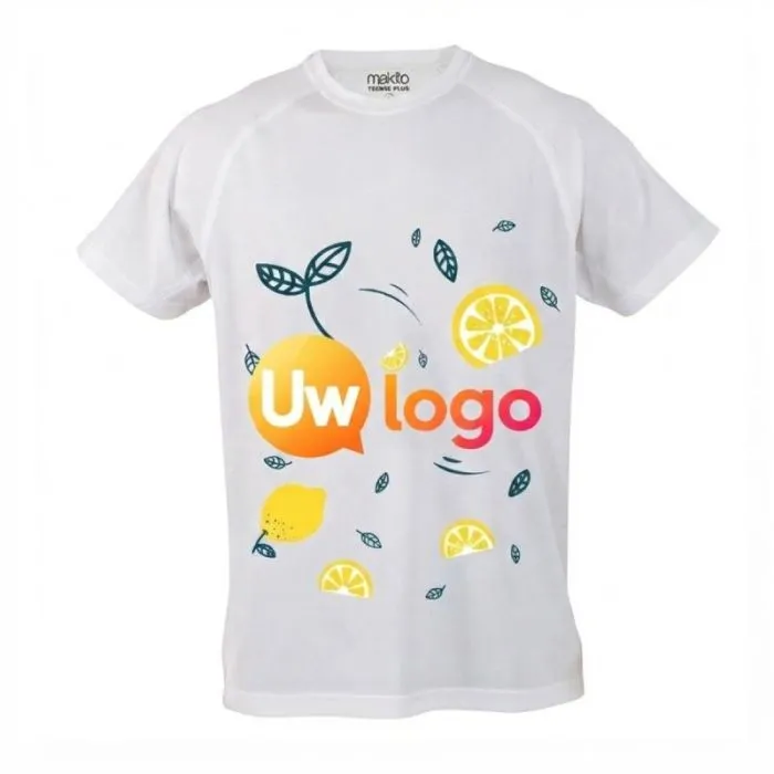 Tecnic Plus-T-shirt voor volwassenen met reclameopdruk