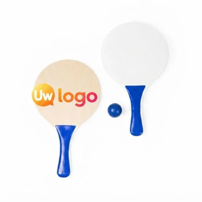 Strandrackets met reclame - Cupsol