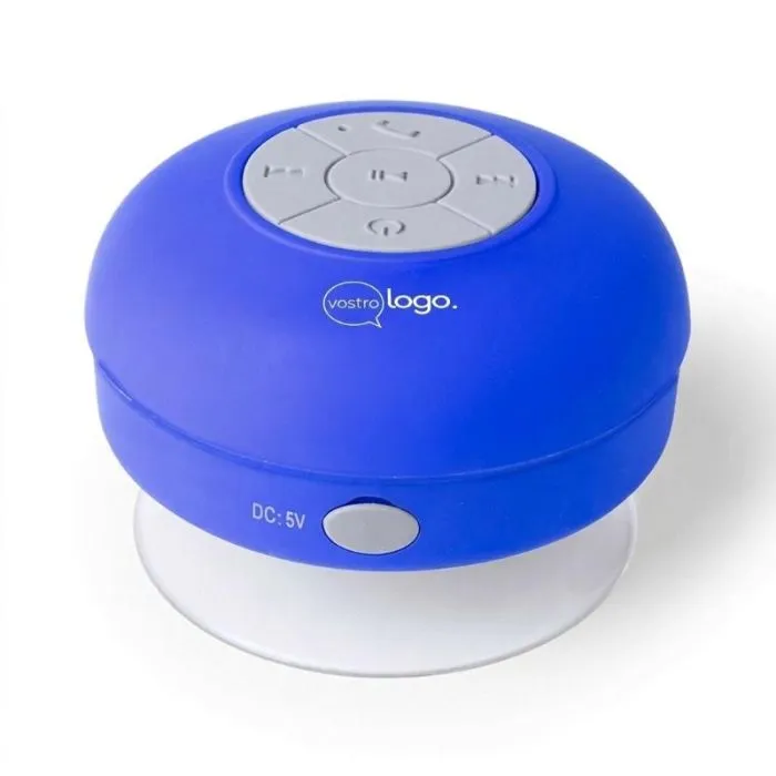 Altoparlante Bluetooth impermeabile con ventosa promozionale - Rariax