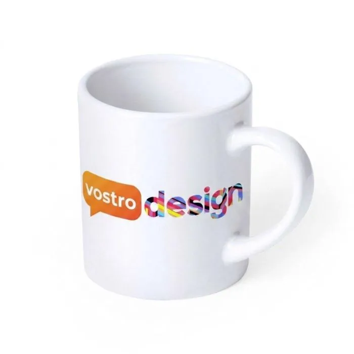 Tazza in ceramica bianca da 250 ml personalizzata - Dolten
