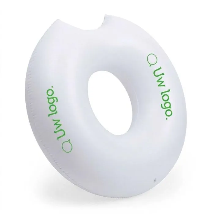 Opblaasbare donutmatras voor het zwembad, 1-persoons, gepersonaliseerd - Donutk