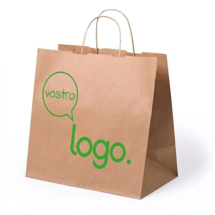 Borsa personalizzata in carta 30x29 cm - Take Away