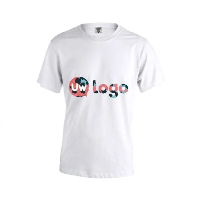 Wit T-shirt voor volwassenen, gepersonaliseerd door Keya