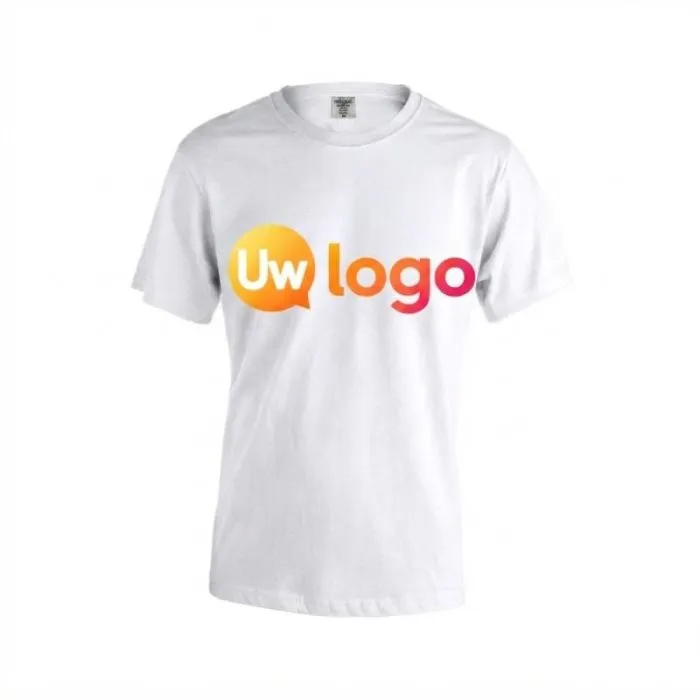 Wit Keya-promotie-T-shirt voor volwassenen - Jersey 180 g