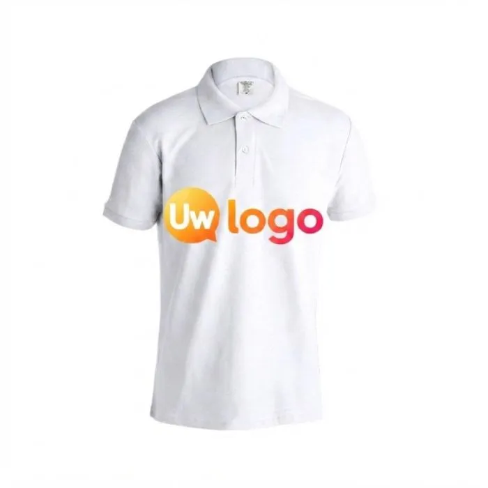 Witte Keya-promotiepolo voor volwassenen - Pique 180 g