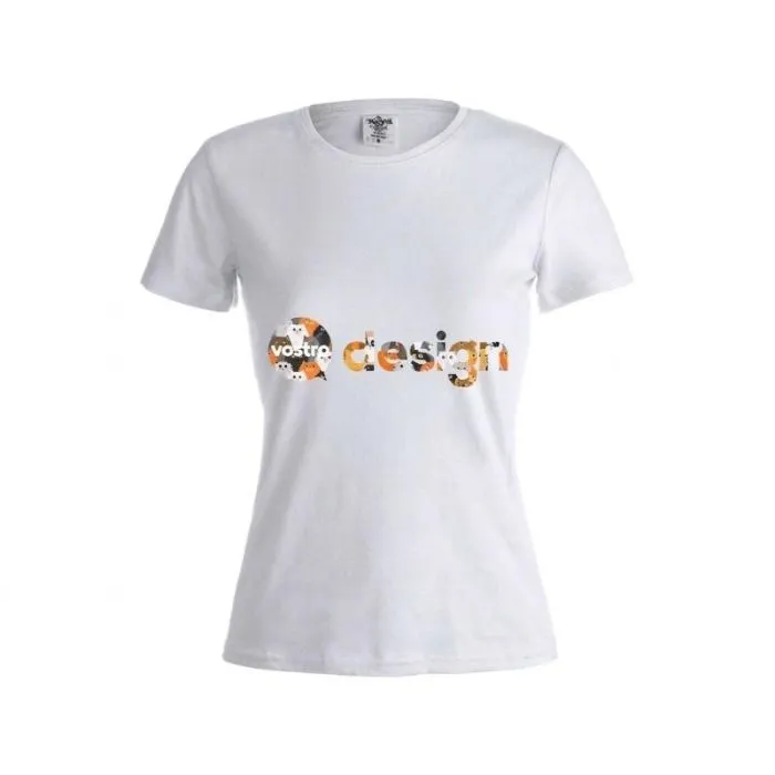 Maglietta da donna pubblicitaria bianca Keya - Jersey 180 g