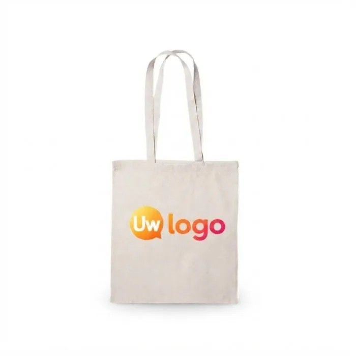 Gepersonaliseerde draagtas van 100% katoen, 140 gr - Siltex