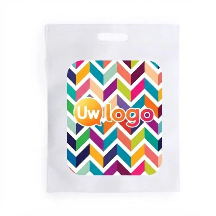 Witte non-woven promotietas - Wercal