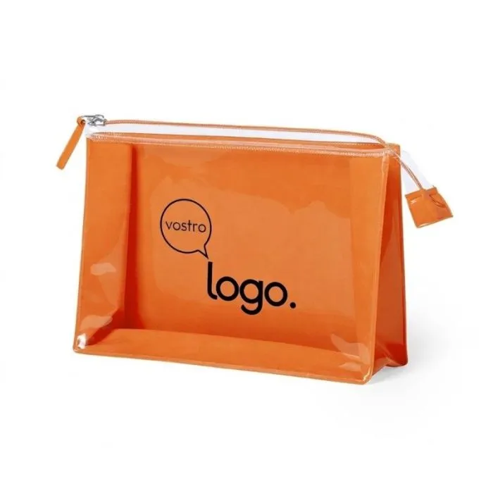 Borsa da bagno trasparente personalizzata - Pelvar