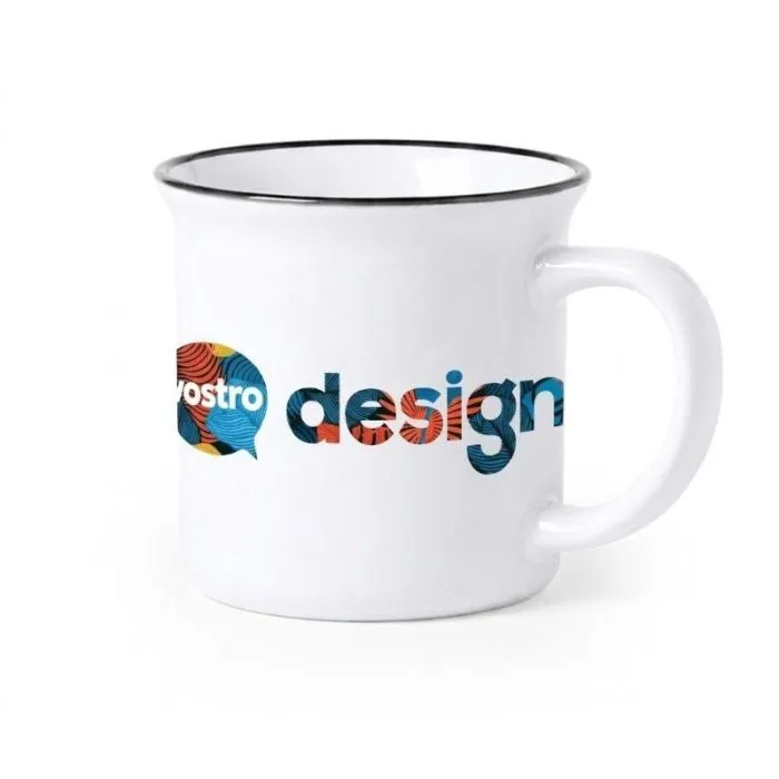 Tazza in ceramica bicolore personalizzata  300 ml - Gover