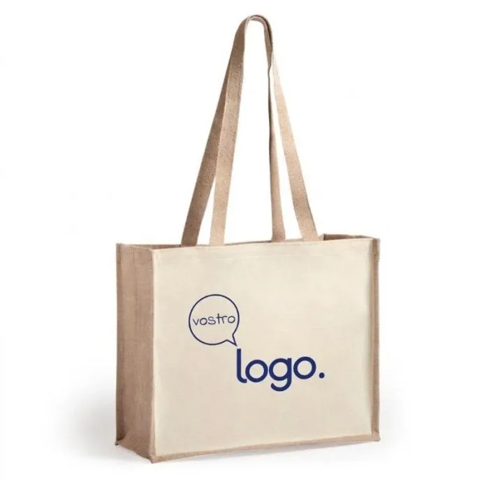 Borsa promozionale in tela di iuta da 182 gr - Rattan