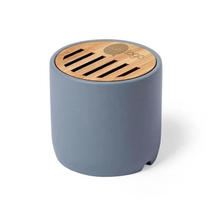 Altoparlante Bluetooth pubblicitario in bambù - Piler