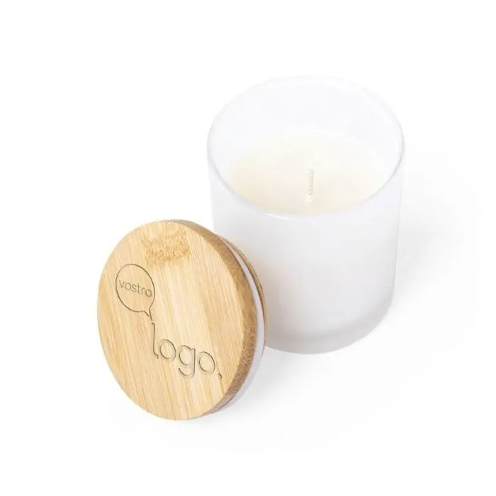 Candela aromatica personalizzata della linea naturale - Trivak
