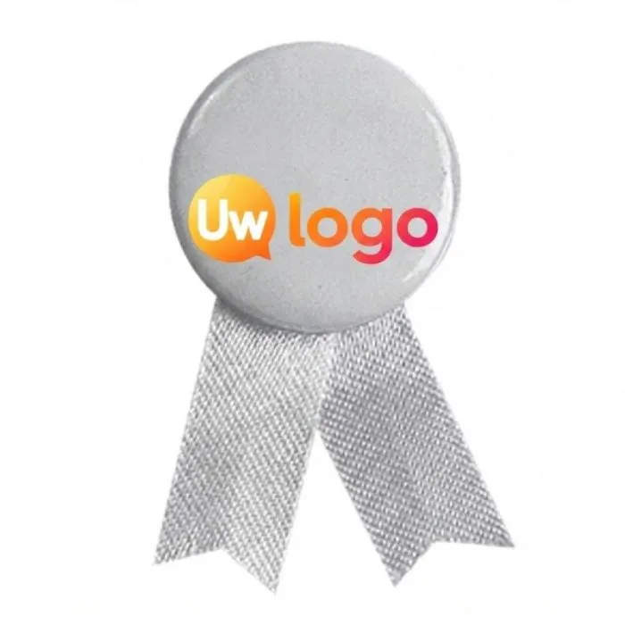 Solidario-reclamepin met lint