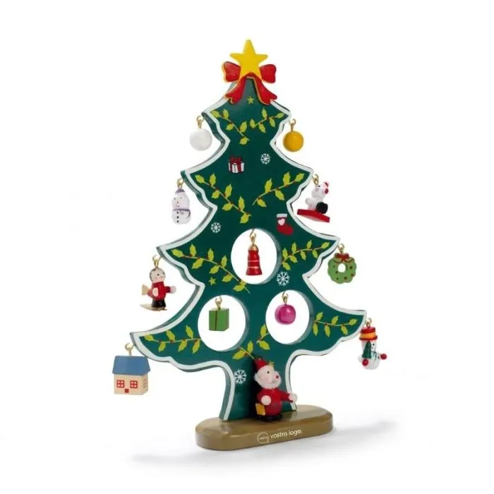 Albero di Natale decorativo personalizzato WOODTREE