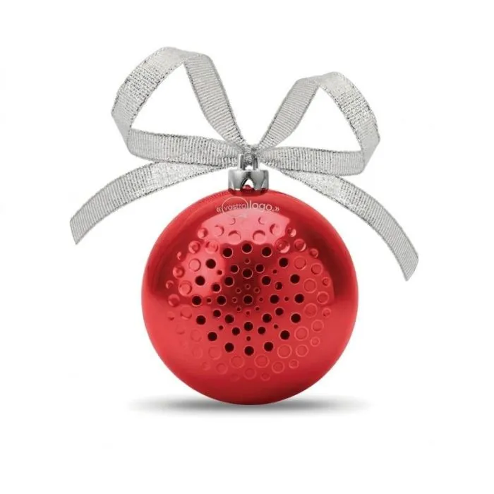 Altoparlante personalizzato a forma di pallina di Natale JINGLE BALL