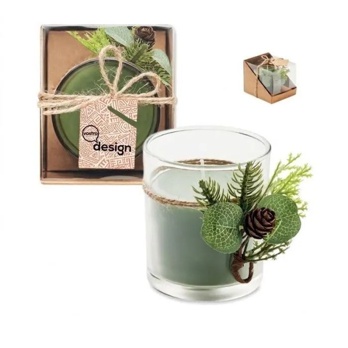 Candele natalizie personalizzate FOREST