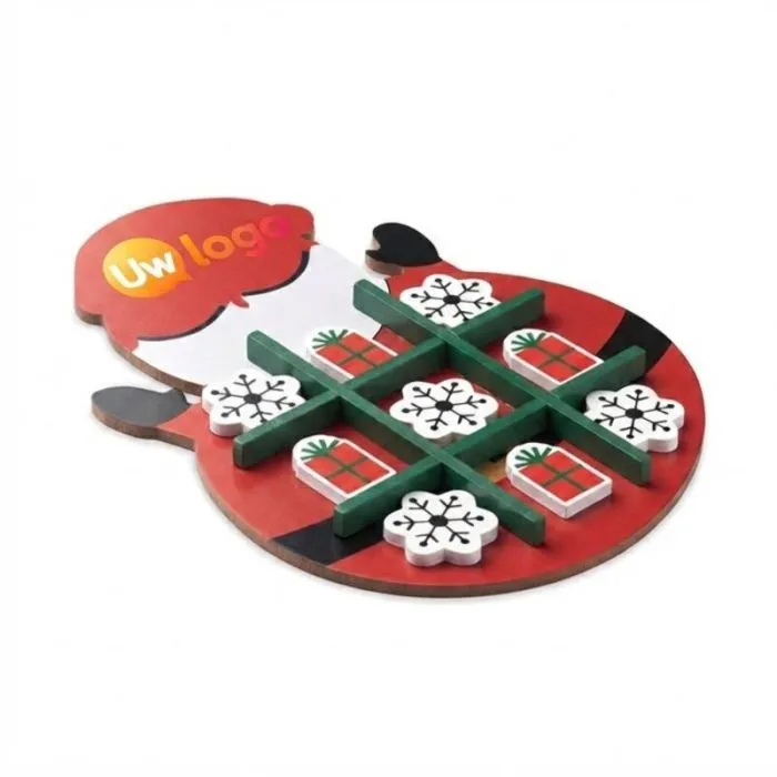 Houten reclame-tic-tac-toe-spellen - HOHOTOE