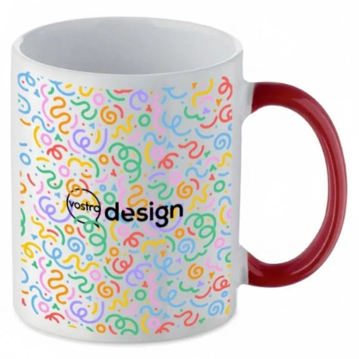 Tazza natalizia in ceramica personalizzabile da 300 ml - FESTIMUG