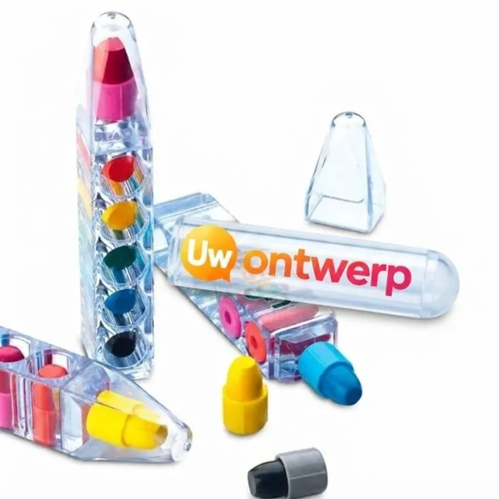 MAGIC-set met verf en was voor reclamedoeleinden