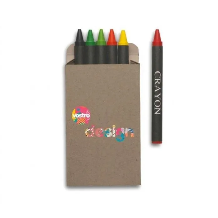 Astuccio personalizzato con 6 pastelli BRABO
