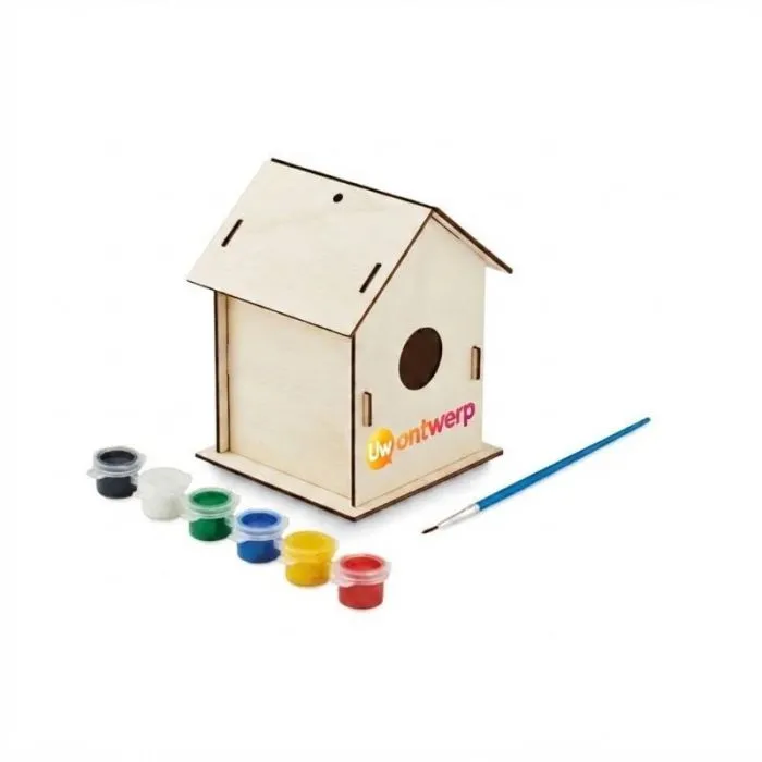 Vogelhuisje als reclameartikel - PAINTHOUSE