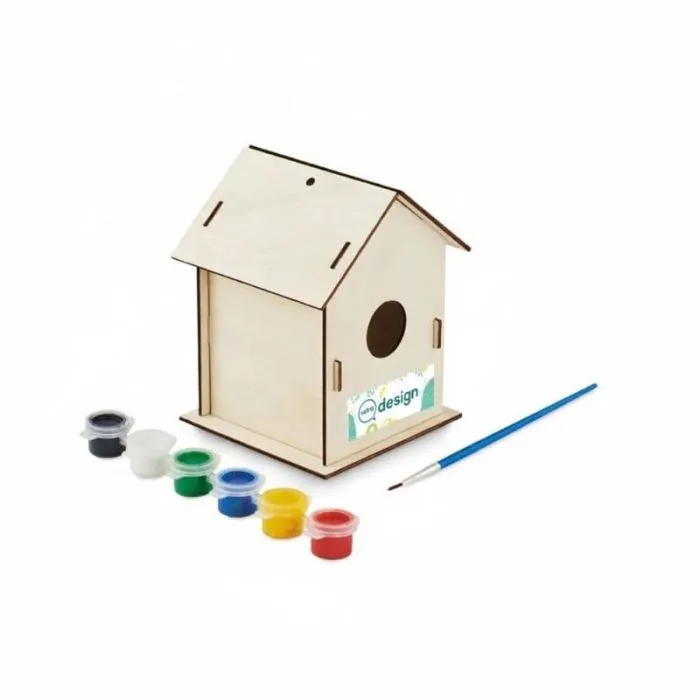 Casetta per uccelli in kit promozionale - PAINTHOUSE
