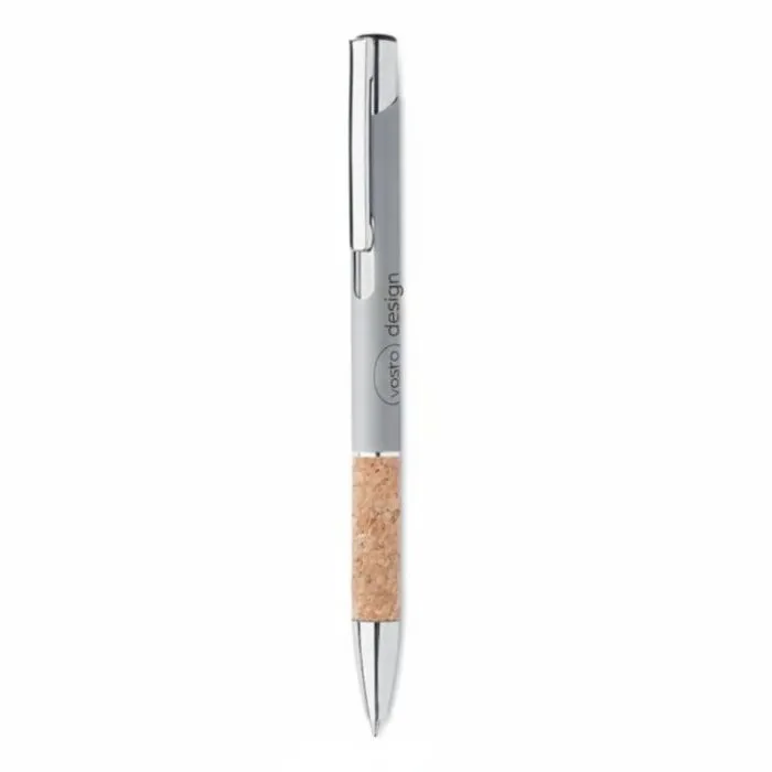 Penna promozionale in alluminio con inchiostro blu - VERIA