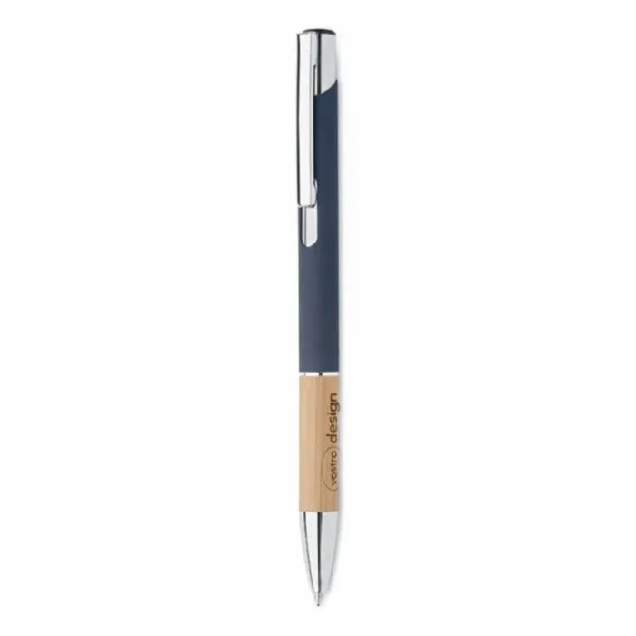 Penna personalizzata in alluminio con inchiostro blu - SPARTA