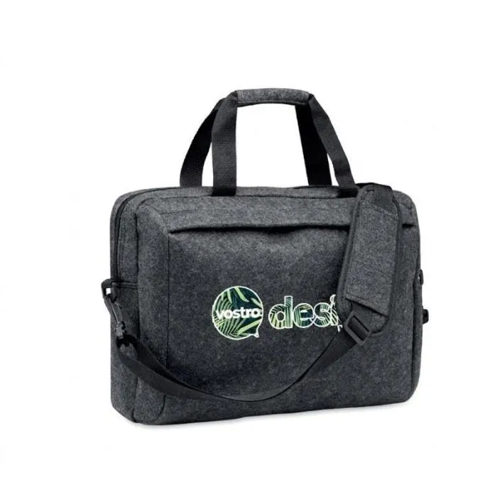 Borsa a tracolla promozionale per computer da 15" PLANA