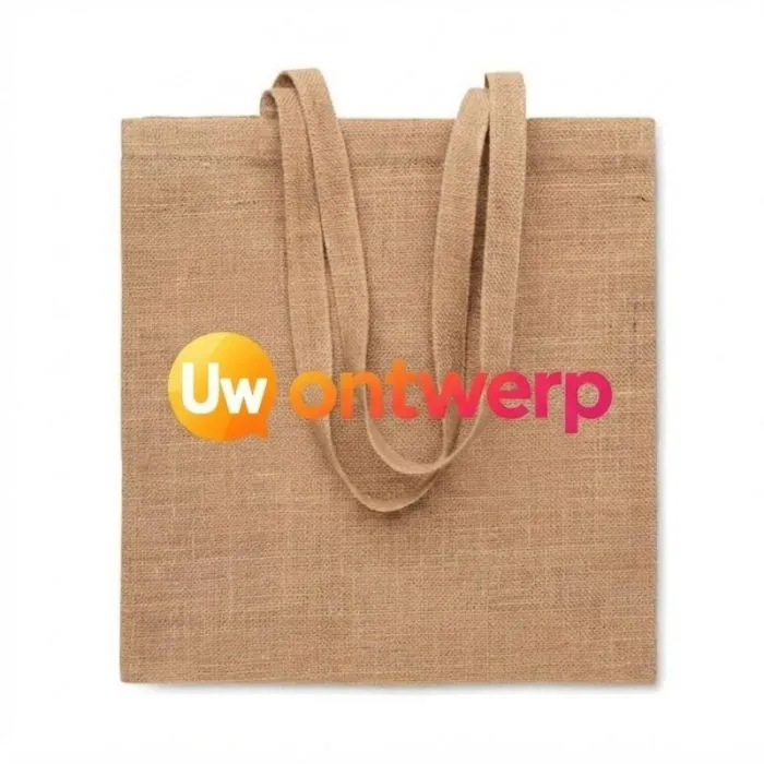 Promotionele jute-boodschappentas - ZOLANG