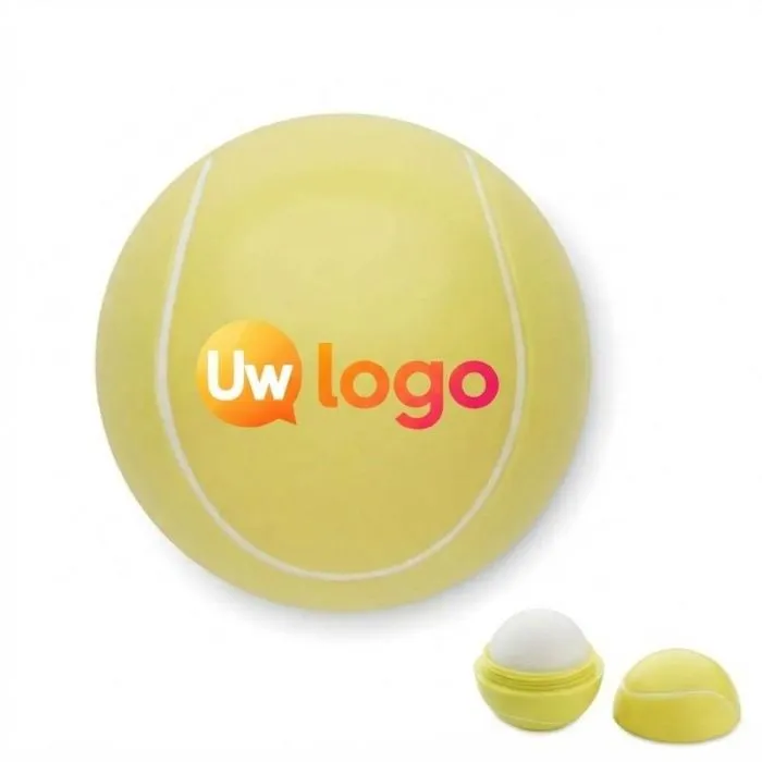 Reclame-lippenbalsem in de vorm van een tennisbal - TENNIS