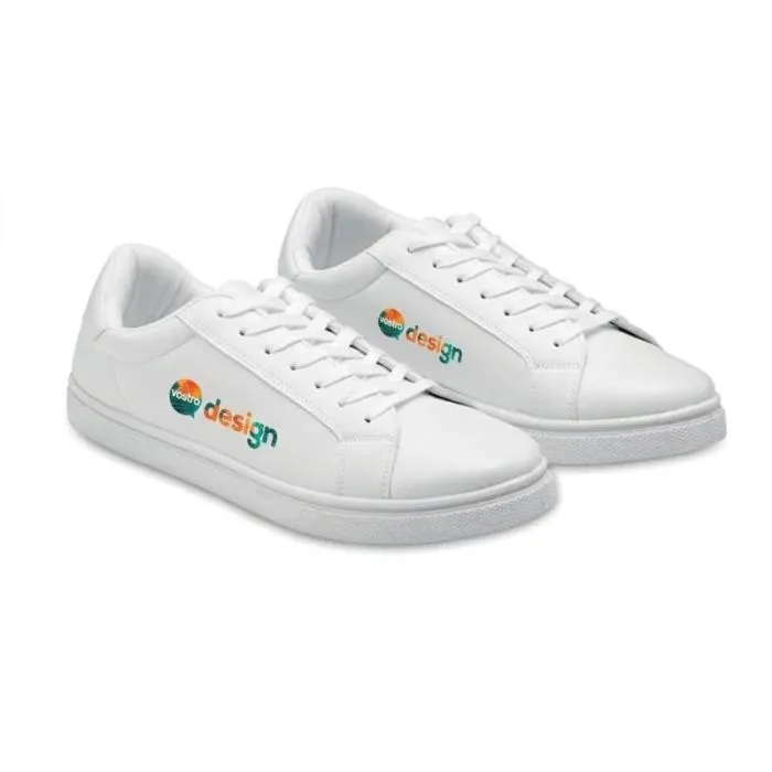 Scarpe da ginnastica promozionali in PU, taglia 47 - BLANCOS