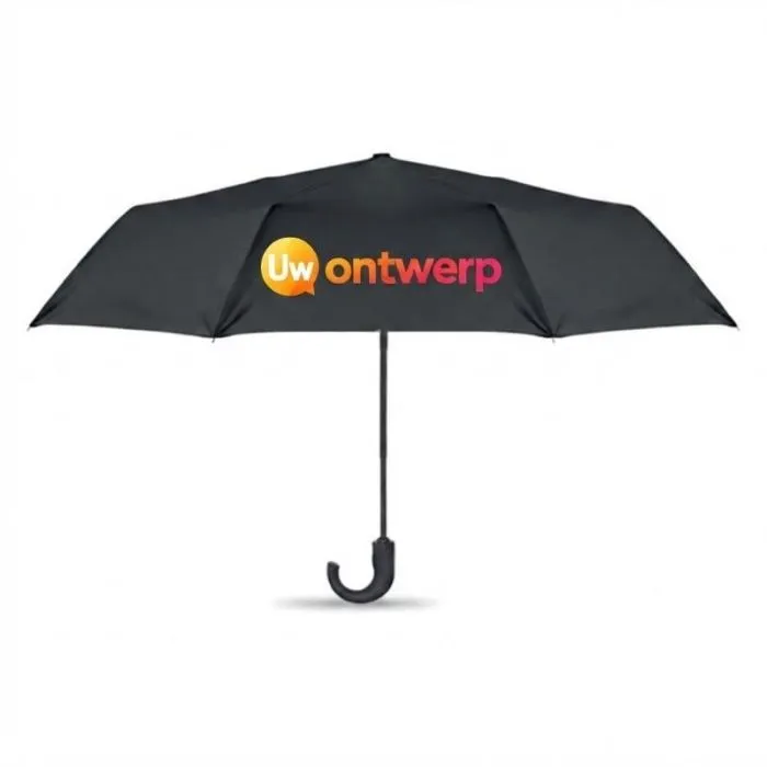 Op maat gemaakte, windbestendige opvouwbare paraplu van 23 inch – CANOVA