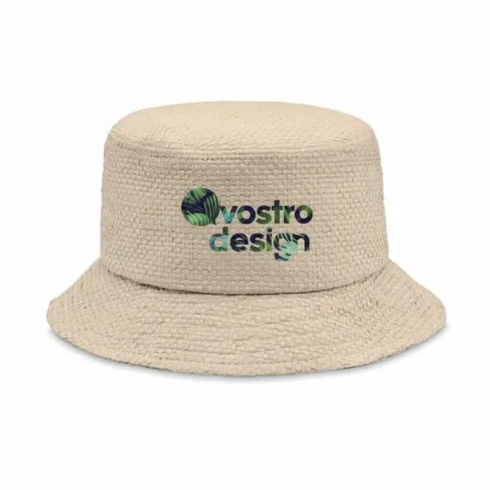 Cappello di paglia di carta personalizzato BILGOLA+