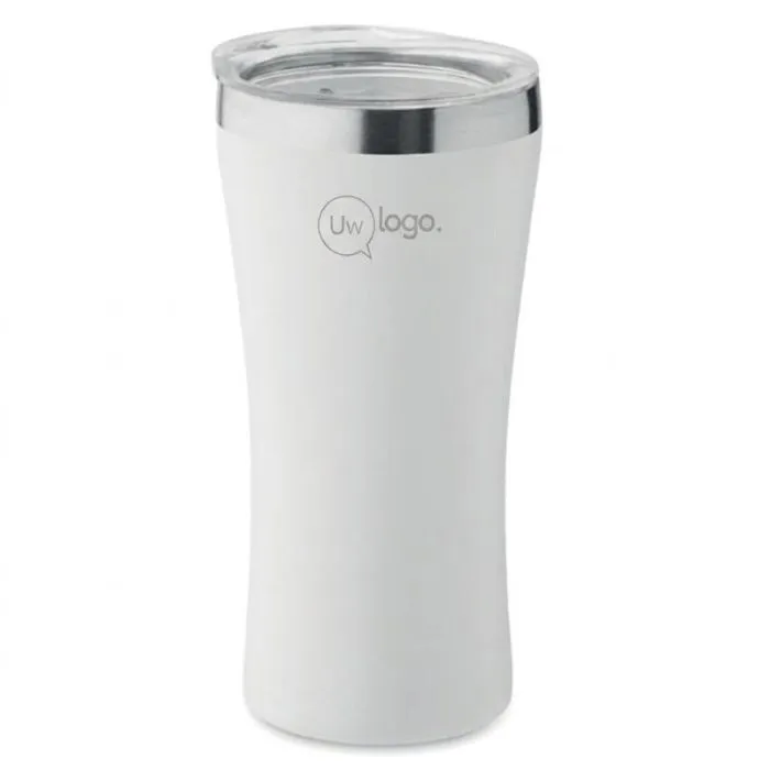 Dubbelwandige beker van 160 ml, personaliseerbaar - OZ
