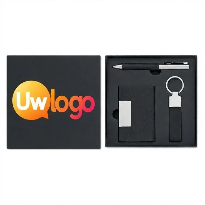 Cadeauset van 3 stuks voor reclamedoeleinden - SCRIBI 3