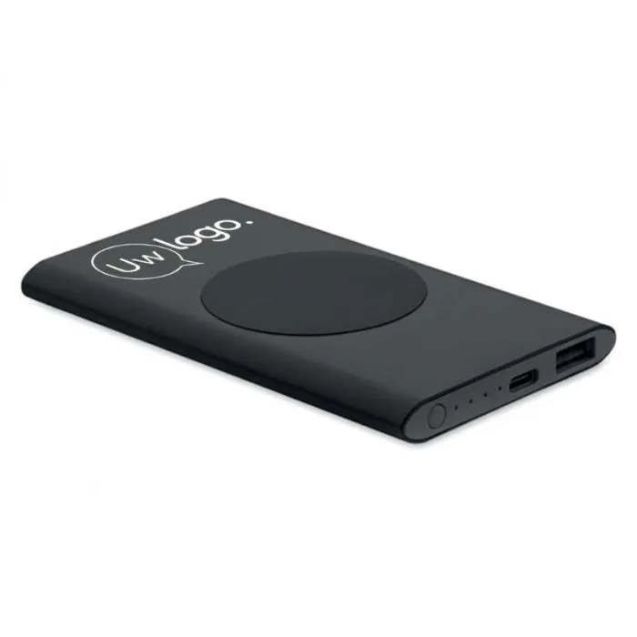 Powerbank 5000 mAh  15 W met reclame - POWERPLUS