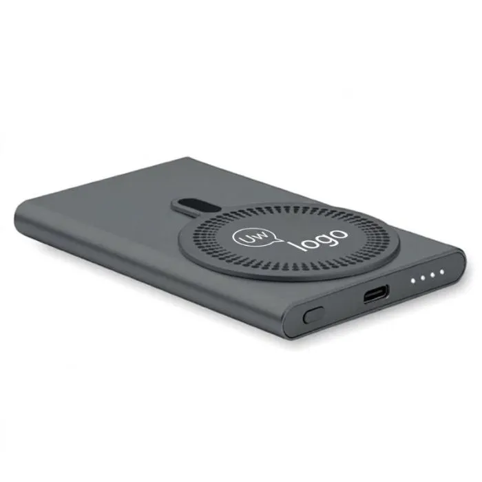 Powerbank van 5000 mAh met een aanpasbare draadloze oplader - PAWTT