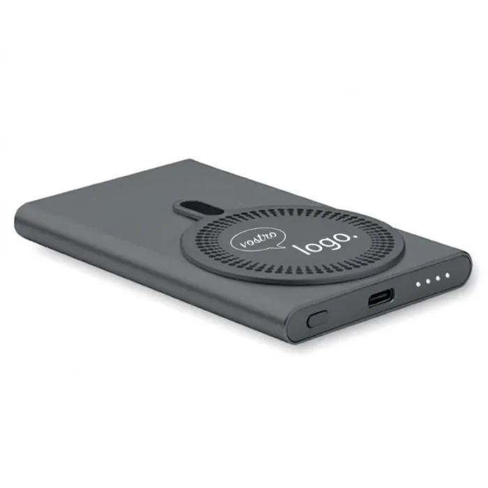Powerbank da 5000 mAh con caricatore wireless personalizzabile - PAWTT