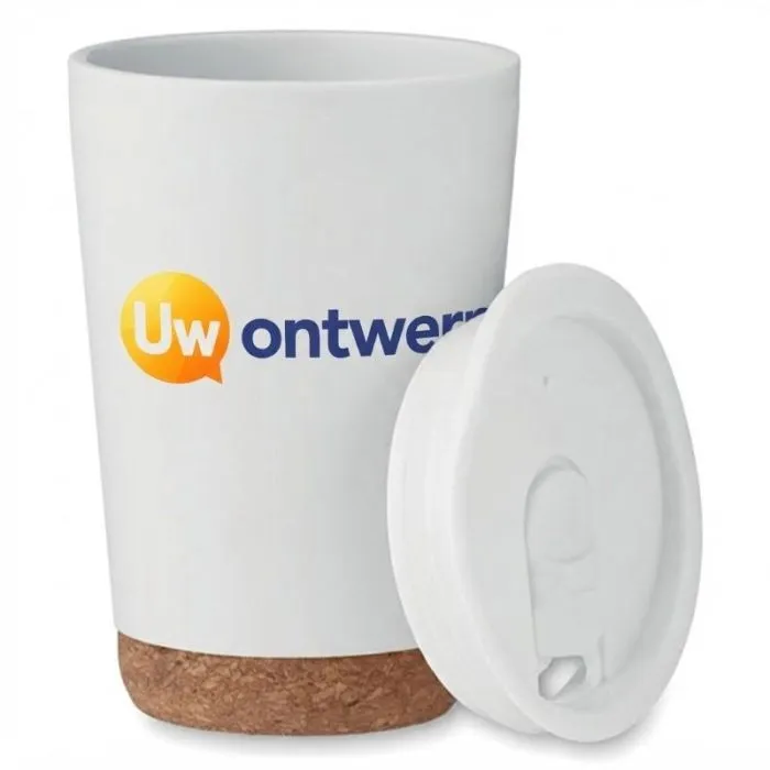 Dubbelwandige beker van 300 ml, personaliseerbaar -CO