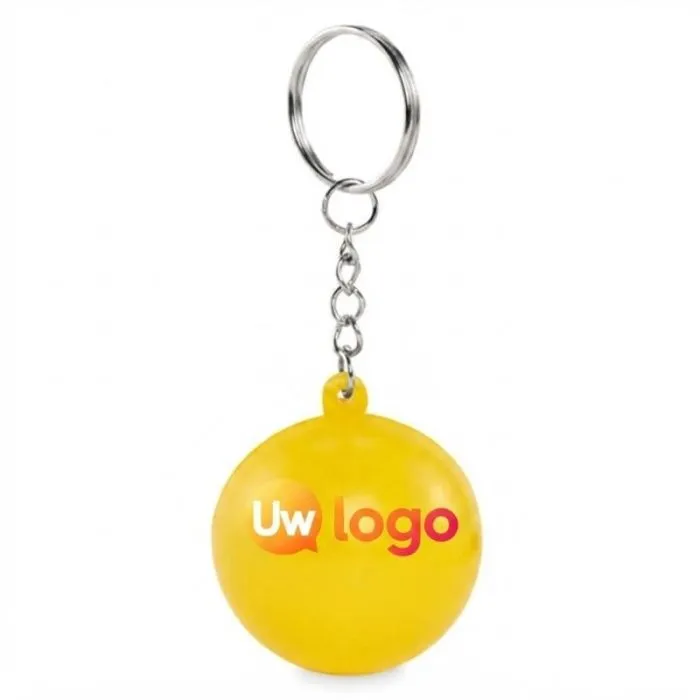 Personaliseerbare antistress-sleutelhanger in de vorm van een bal van PU - CIRKELY