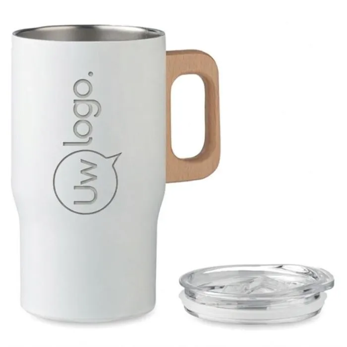 Dubbelwandige reclamebeker van 350 ml - TUMBOO